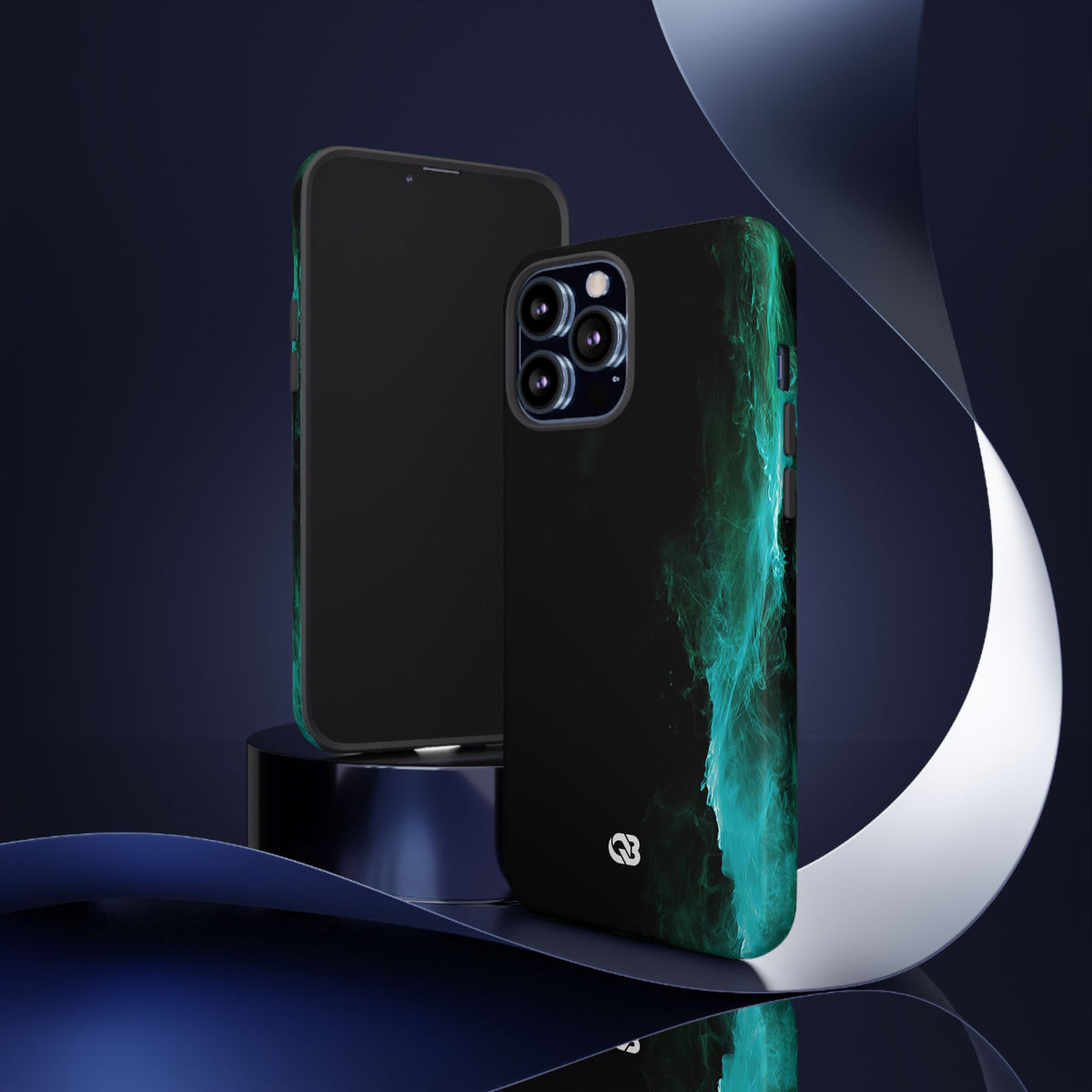 Luminous Plume · Tough Phone Case for iPhone · Teal