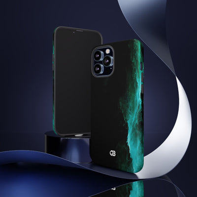 Luminous Plume · Tough Phone Case for iPhone · Teal