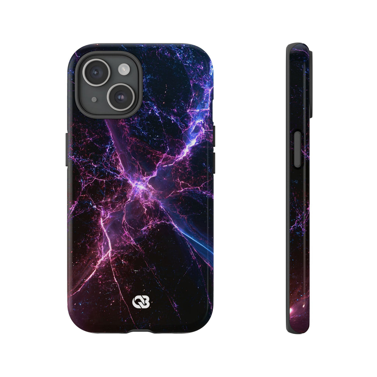 Neural Singularity · Tough Phone Case for iPhone · Black