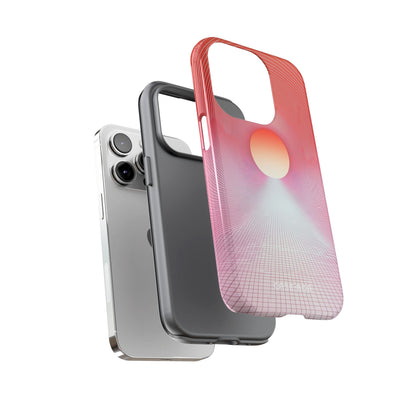 Orange Portal iPhone 14 Pro Case - Tough