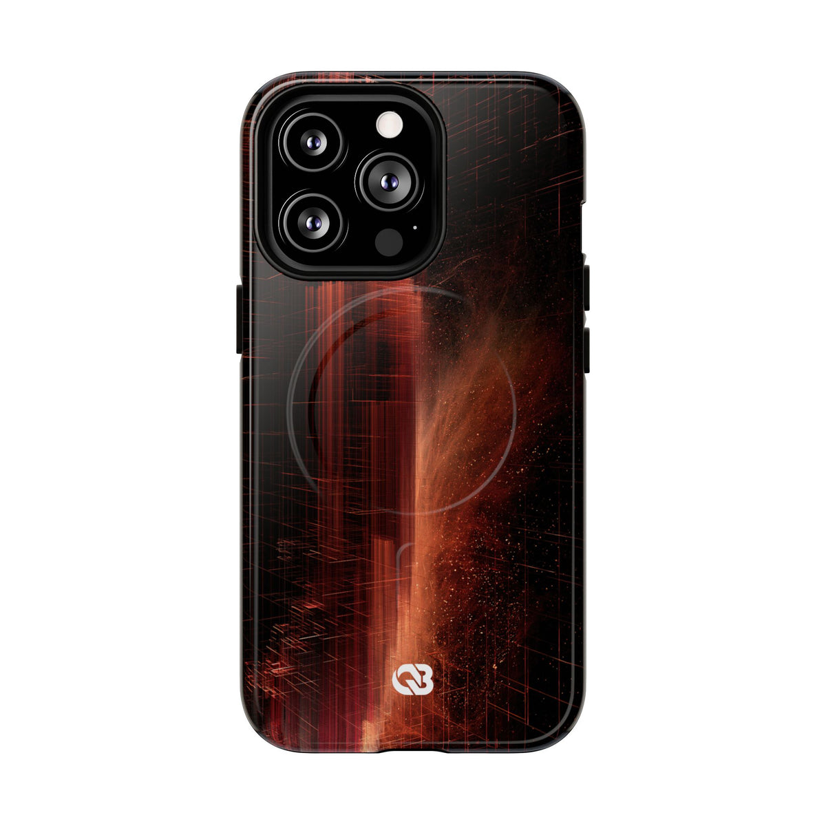 Luminous Monolith · Tough 2.0 Magnetic Phone Case for iPhone · Black