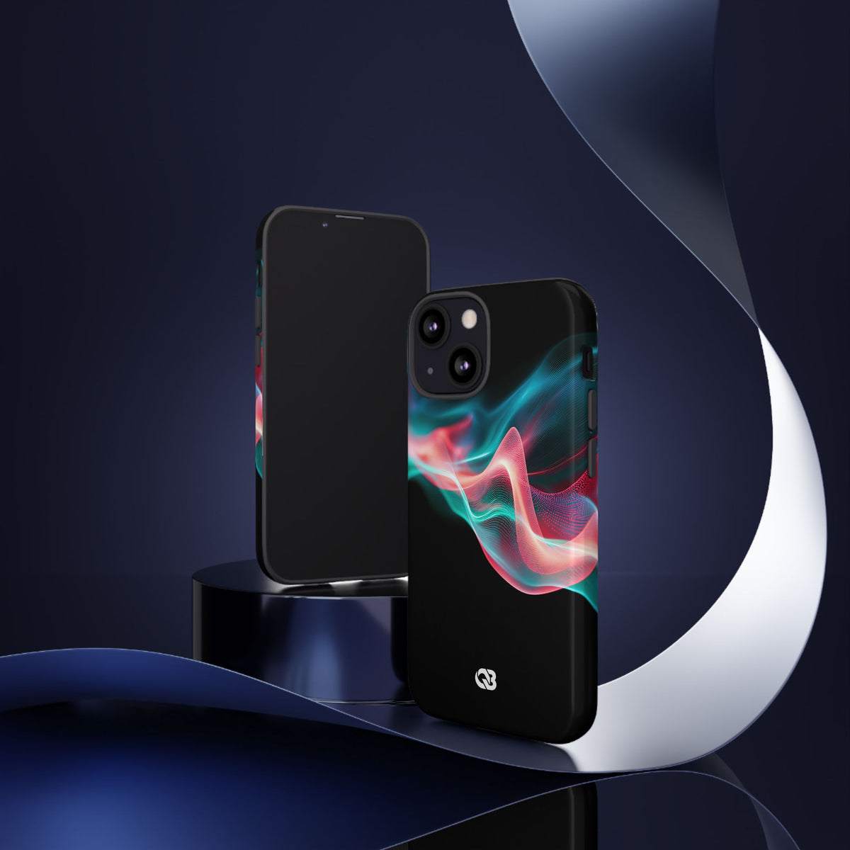 Digital Frequency · Tough Phone Case for iPhone · Black