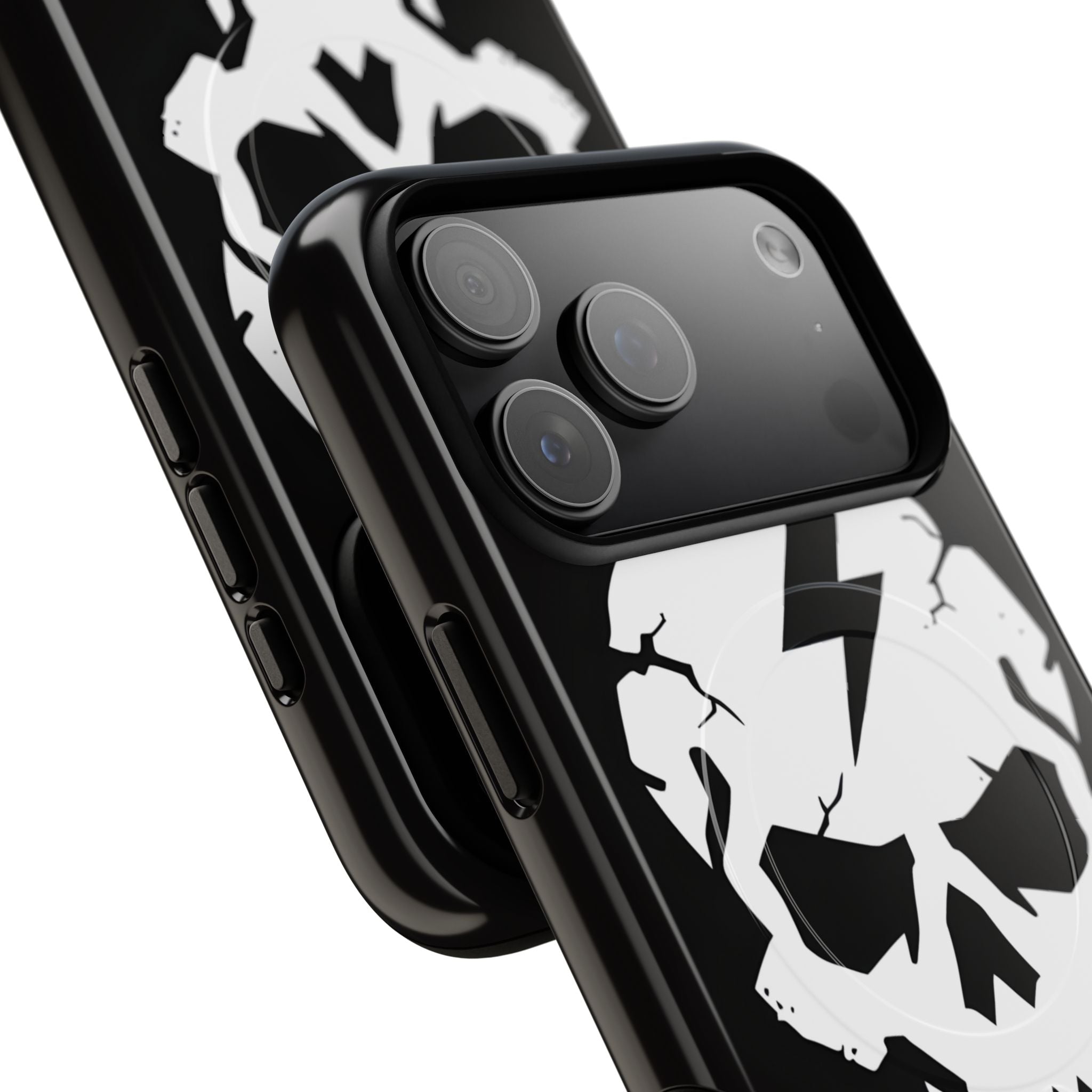 Lightning Skull iPhone 17 Pro Max Case - Tough+ - CASE•BOB