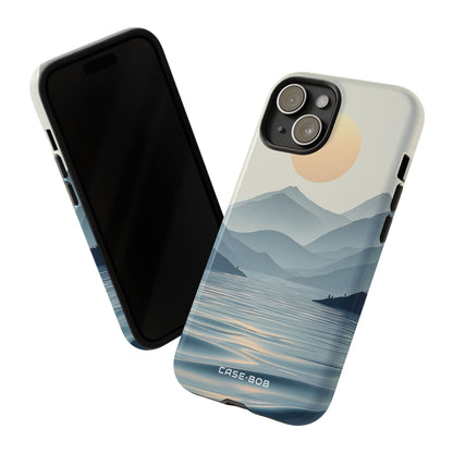 Golden Horizon iPhone 15 Case - Tough