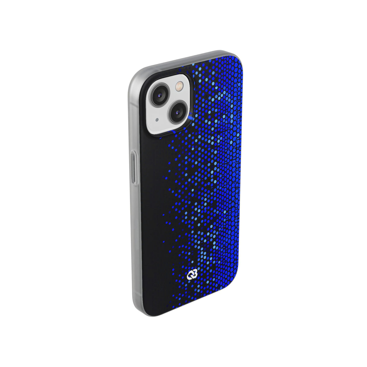Cobalt Hex Dispersion · Lite Phone Case for iPhone ·  Blue