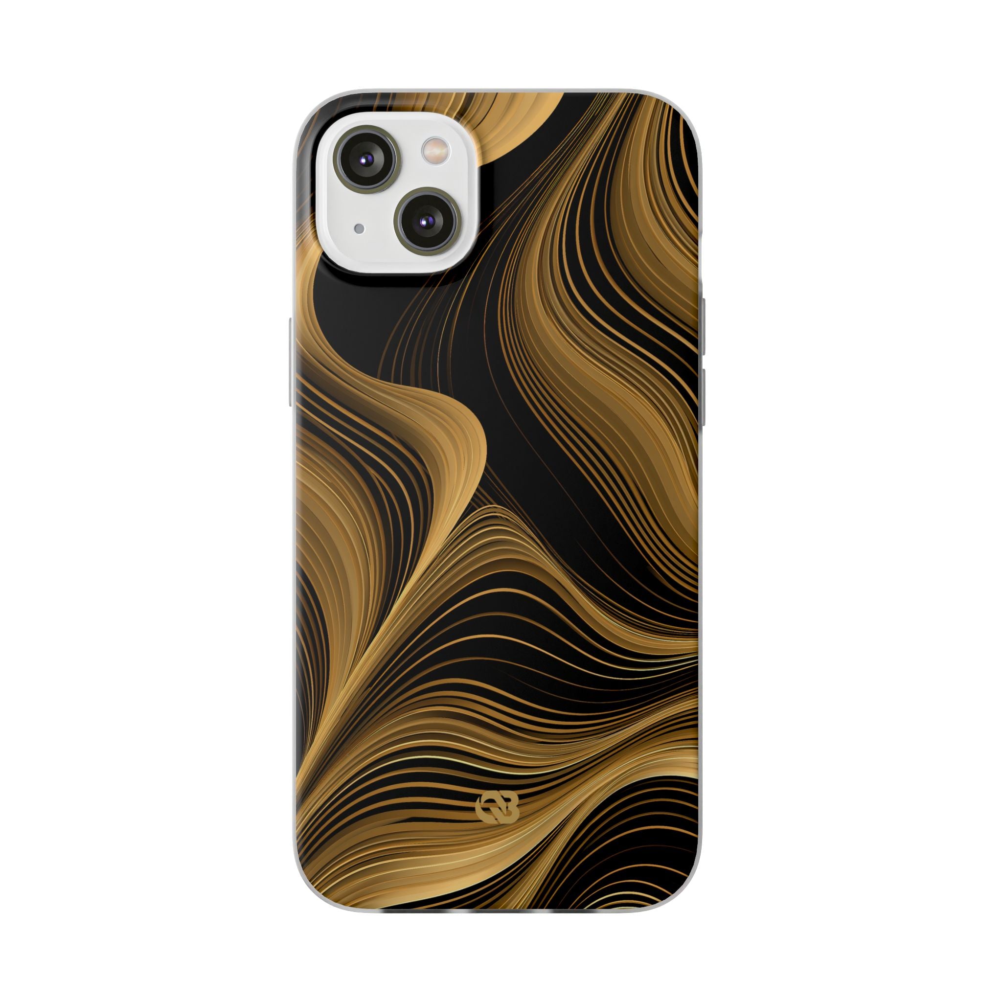 Gold Lite Phone Case for iPhone - Molten Copper Strands