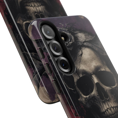 Gothic Skull Crown Samsung S25 Plus Case - Tough