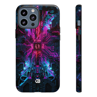 Neural Circuit Core · Tough Phone Case for iPhone · Black