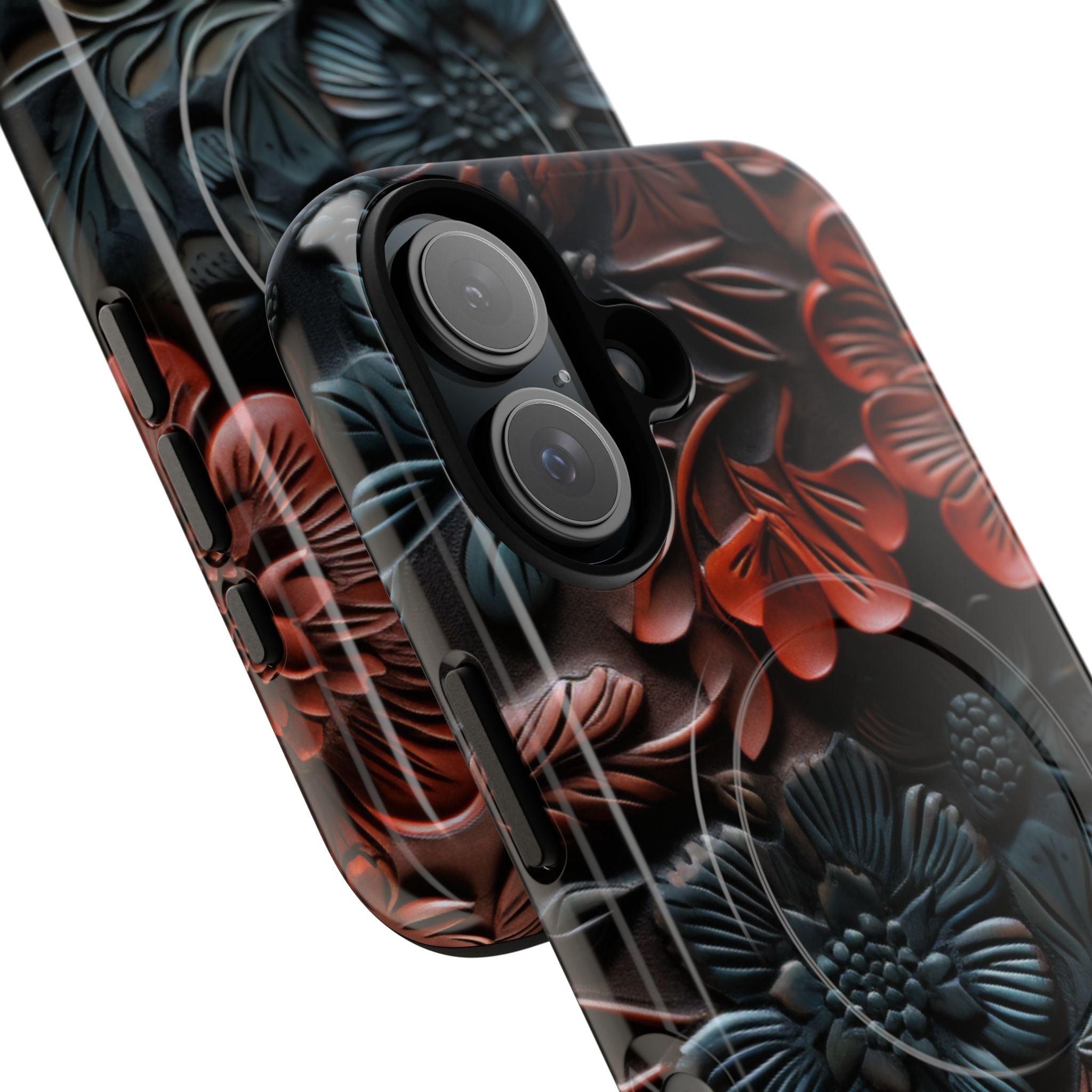 Carved Earth Bloom · Tough+ Coque de téléphone pour iPhone · Magsafe