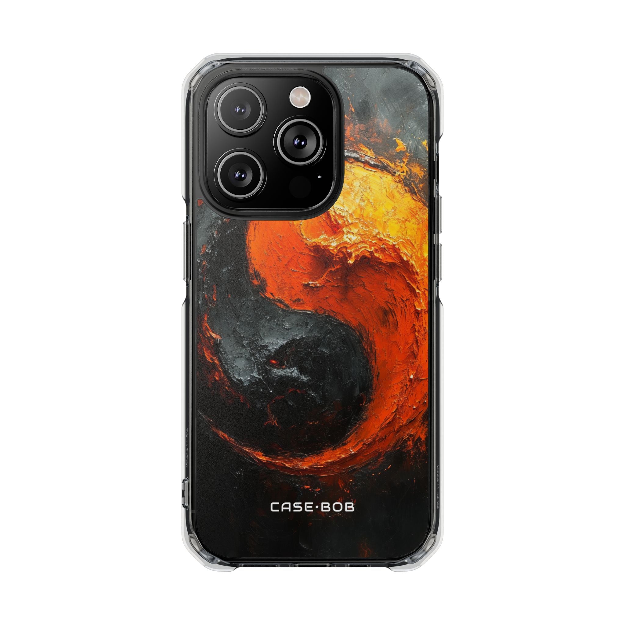 Geschmolzenes Yin-Yang iPhone 14 Pro Case - Impact