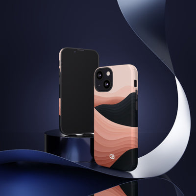 Terracotta Horizon · Tough Phone Case for iPhone · Orange