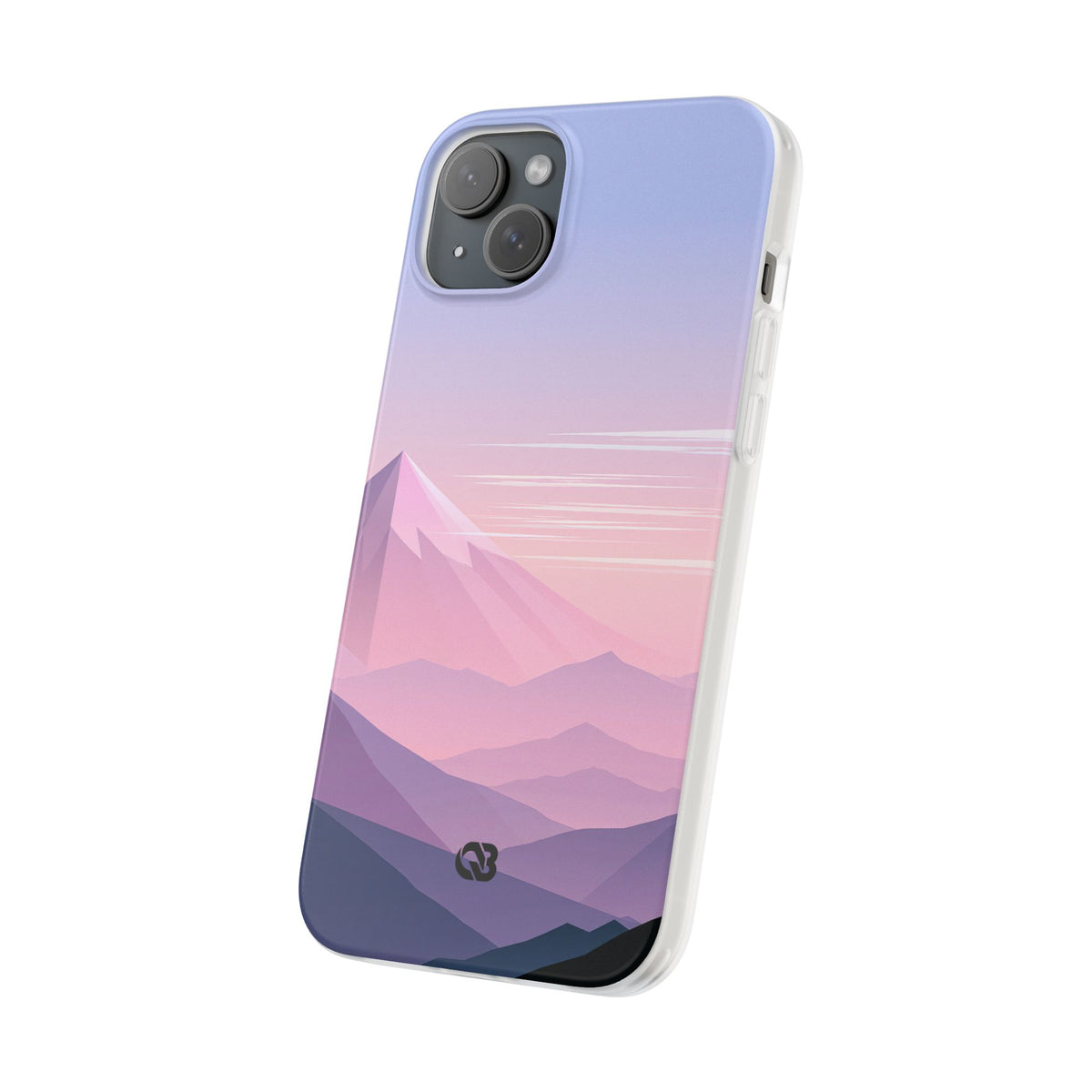 Alpine Twilight · Lite Phone Case for iPhone ·  Pink