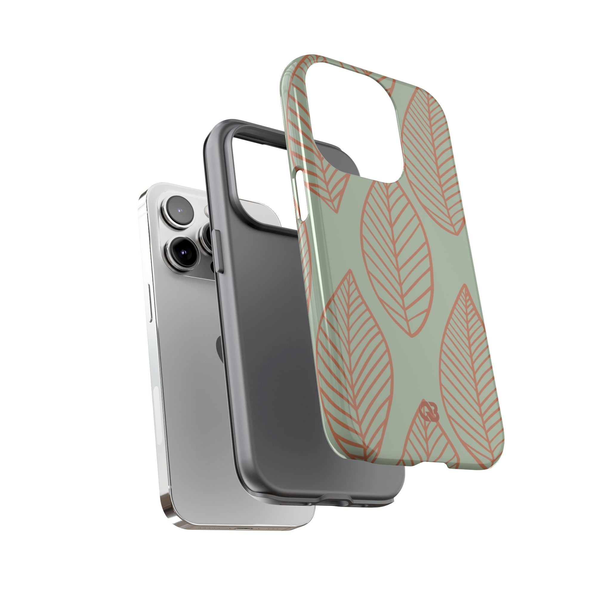 Sage Earth Leaves · Tough Phone Case for iPhone