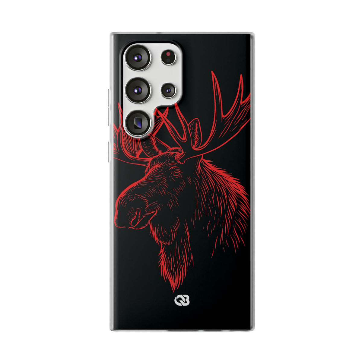 Nordic Elk · Lite Phone Case for Samsung · Black