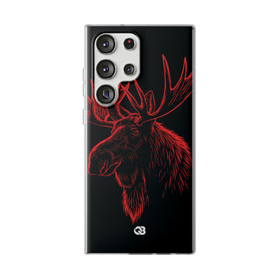 Nordic Elk · Lite Phone Case for Samsung · Black