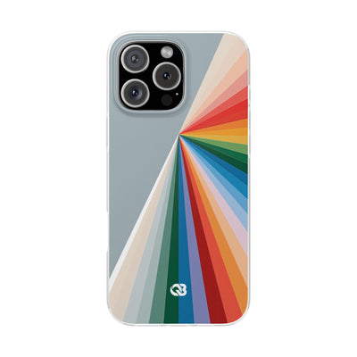 Grey Lite Phone Case for iPhone - Slate Prism Burst