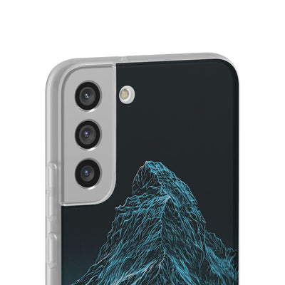 Glacial Alpine Peak · Lite Phone Case for Samsung · Blue