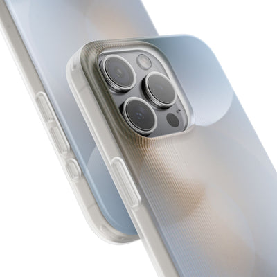 White Lite Phone Case for iPhone - Frosted Ribbed Sphere