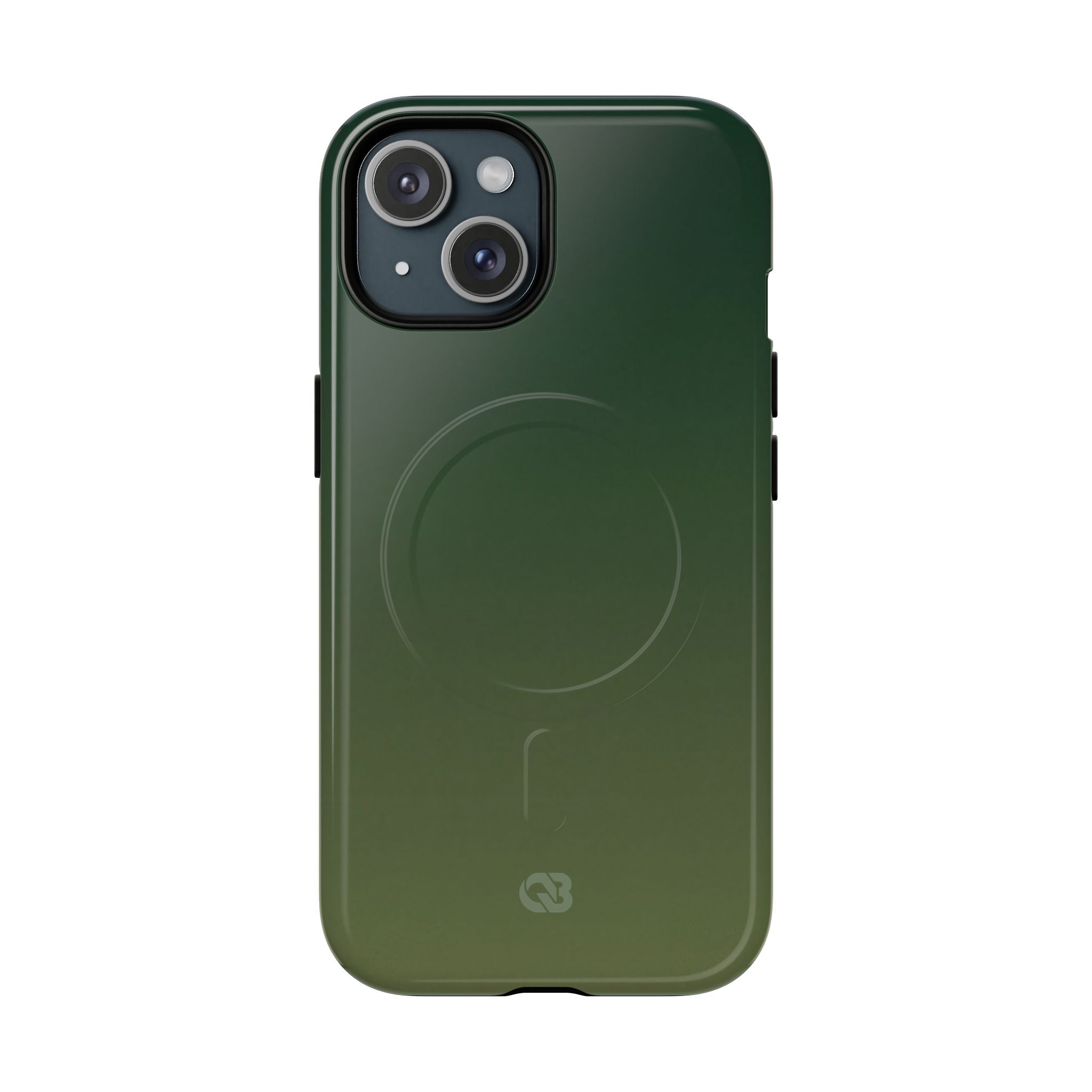 Green Tough 2.0 Magsafe Phone Case for iPhone - Shadow Moss Grain