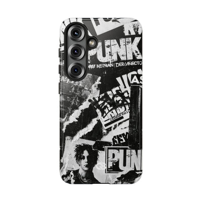 Underground Punk Collage · Tough Phone Case for Samsung · Black