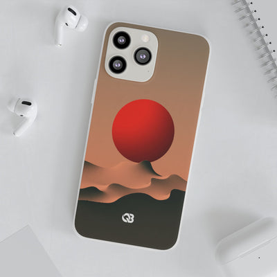 Crimson Sol Ridge · Lite Phone Case for iPhone ·  Red