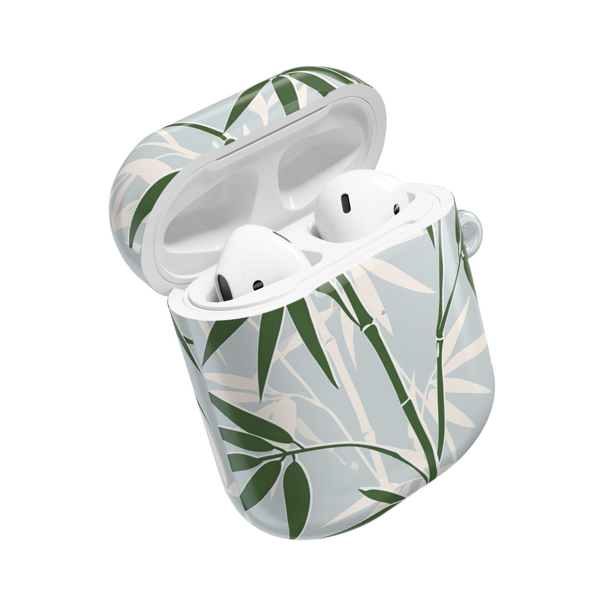 Serene Bamboo · Hard Case for AirPods & AirPods Pro · Green