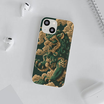 Imperial Guardian Lion · Lite Phone Case for iPhone ·  Green