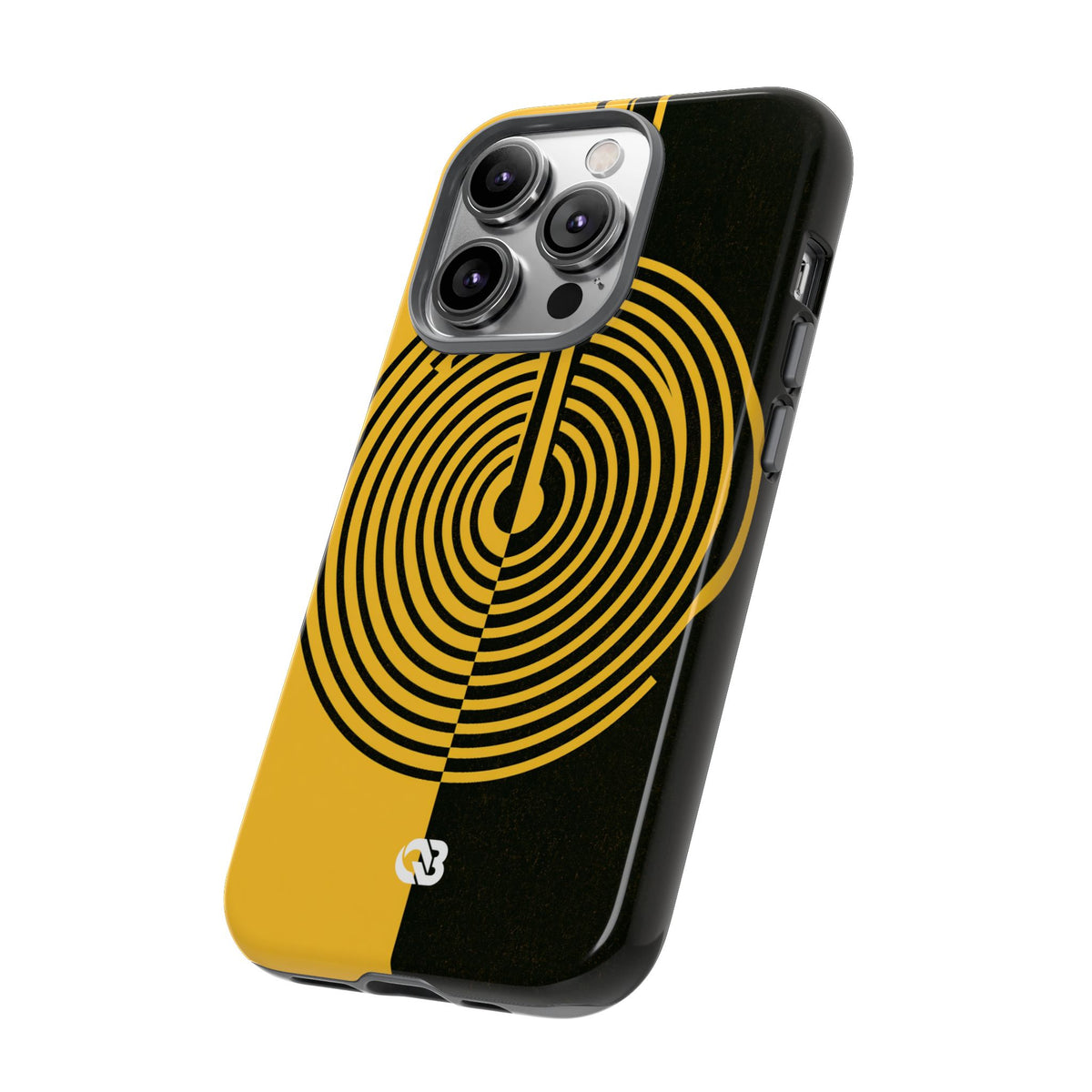 Orbital Resonance · Tough Phone Case for iPhone · Yellow