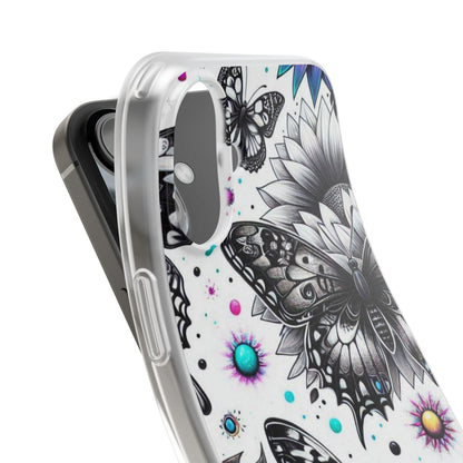 Butterfly Bloom iPhone 16 Plus Case - Soft