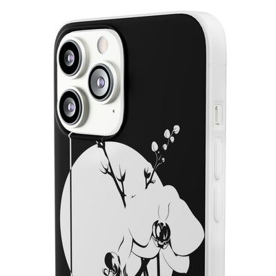 Nocturne Orchid Bloom · Lite Phone Case for iPhone ·  Black