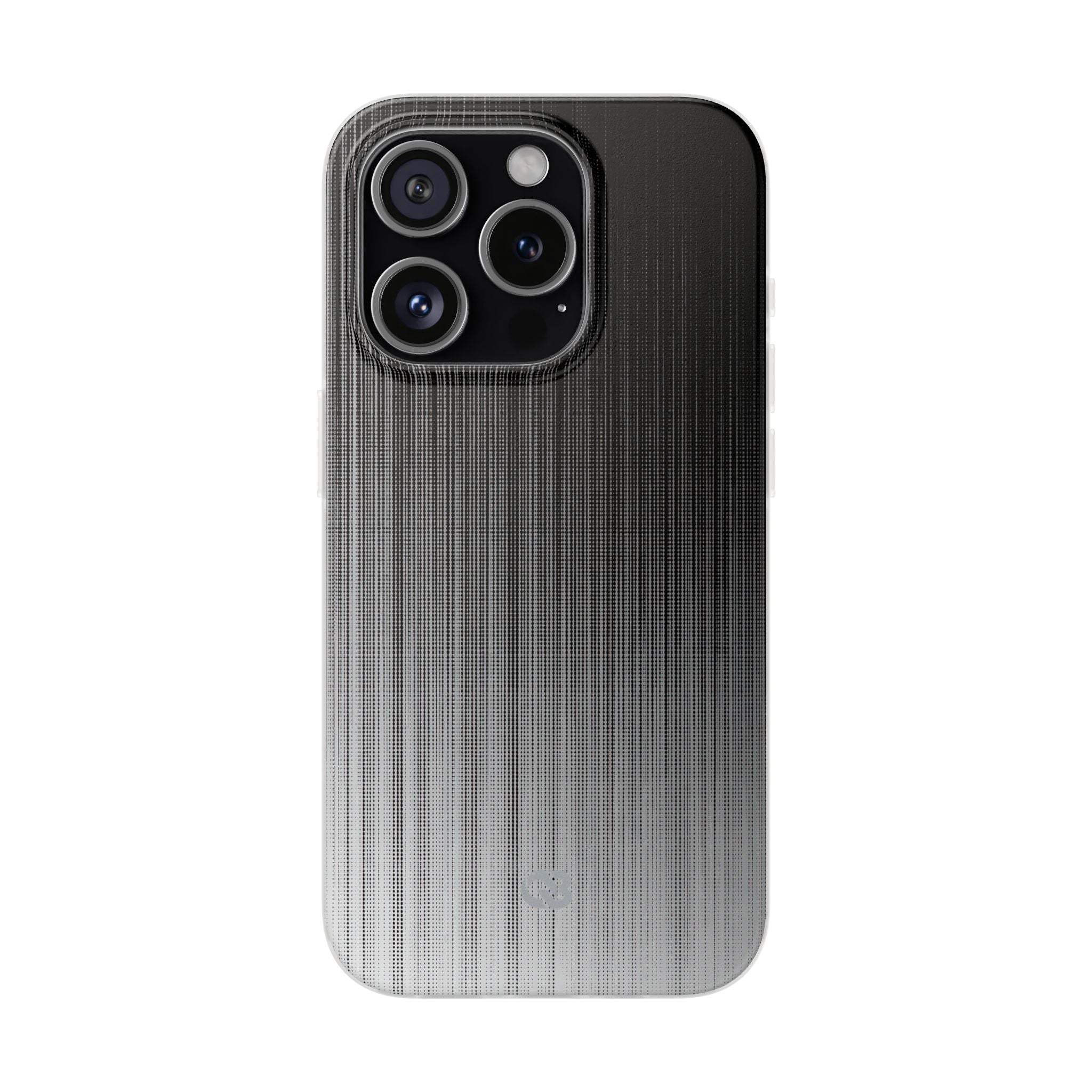 Grey Lite Phone Case for iPhone - Static Vertical Dither