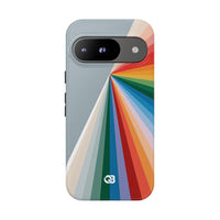 Grey Tough Phone Case for Google Pixel - Slate Prism Burst