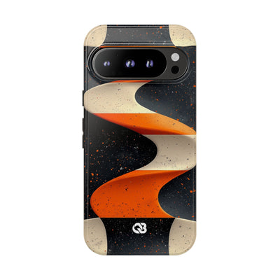Orange Grit Twist · Tough Phone Case for Google Pixel