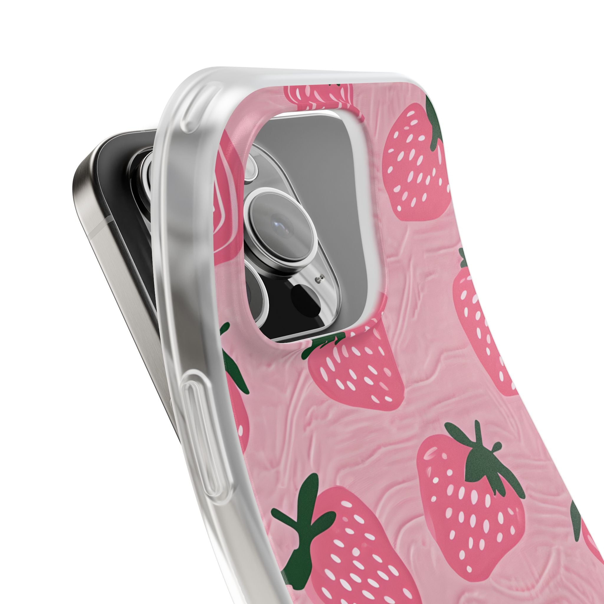 Blush Berry Punch · Soft Phone Case for iPhone