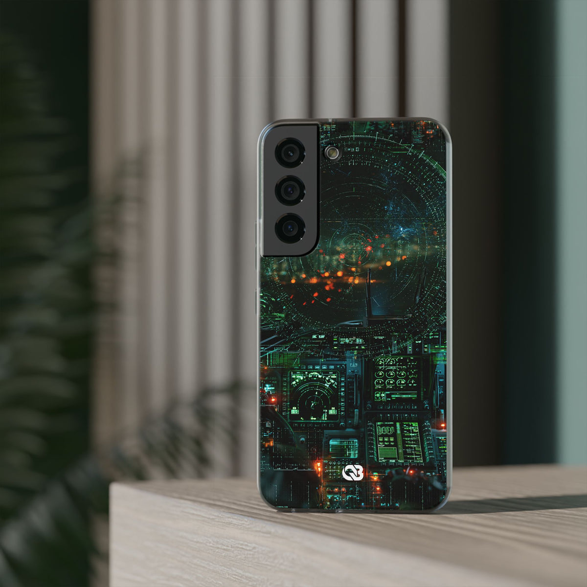 Tactical Avionics HUD · Lite Phone Case for Samsung · Green