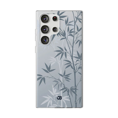 Misty Bamboo Grove · Lite Phone Case for Samsung · Blue