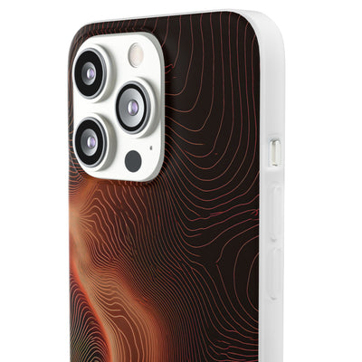 Caldera Ridge · Lite Phone Case for iPhone ·  Orange