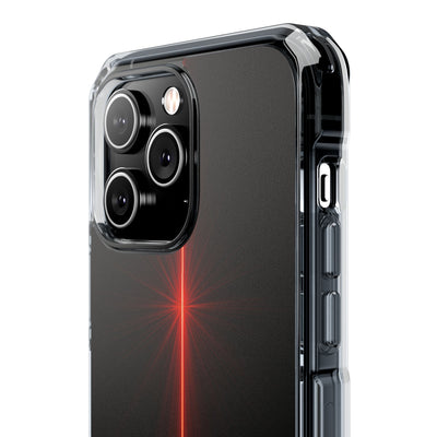 Red Impact MagSafe Phone Case for iPhone - Crimson Flare Vector