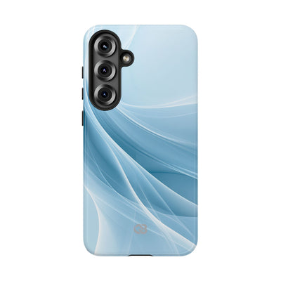 Blue Tough Phone Case for Samsung - Arctic Silk Drift