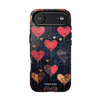 Golden Hearts Network iPhone 17 Air Case - Tough+ - CASE•BOB