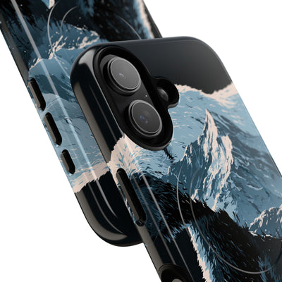 Nordic Arctic Bear · Tough 2.0 Magnetic Phone Case for iPhone · Black