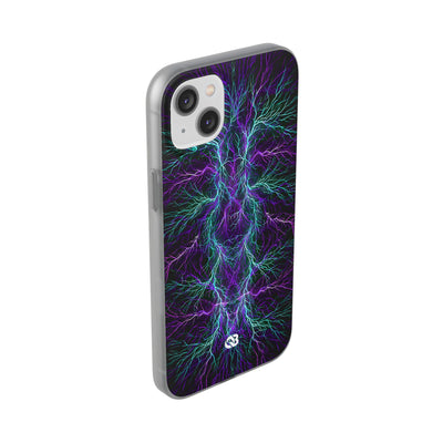 Electric Plasma Arbor · Lite Phone Case for iPhone ·  Purple