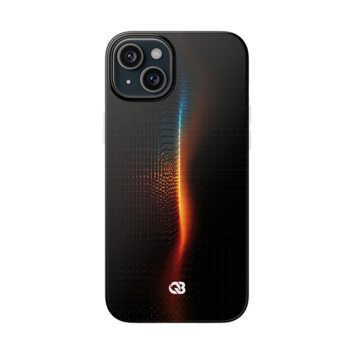 Luminous Refraction Grid · Lite Phone Case for iPhone ·  Black