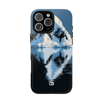 Blue Tough 2.0 Magsafe Phone Case for iPhone - Arctic Summit Mirror