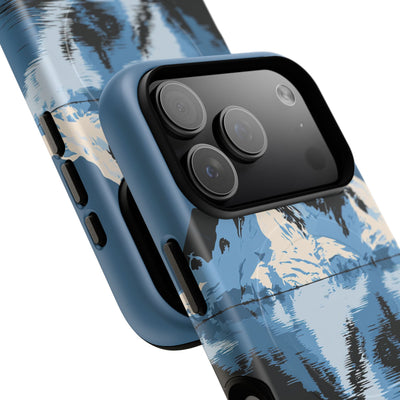 Blue Tough 2.0 Magnetic Phone Case for iPhone - Arctic Summit Mirror