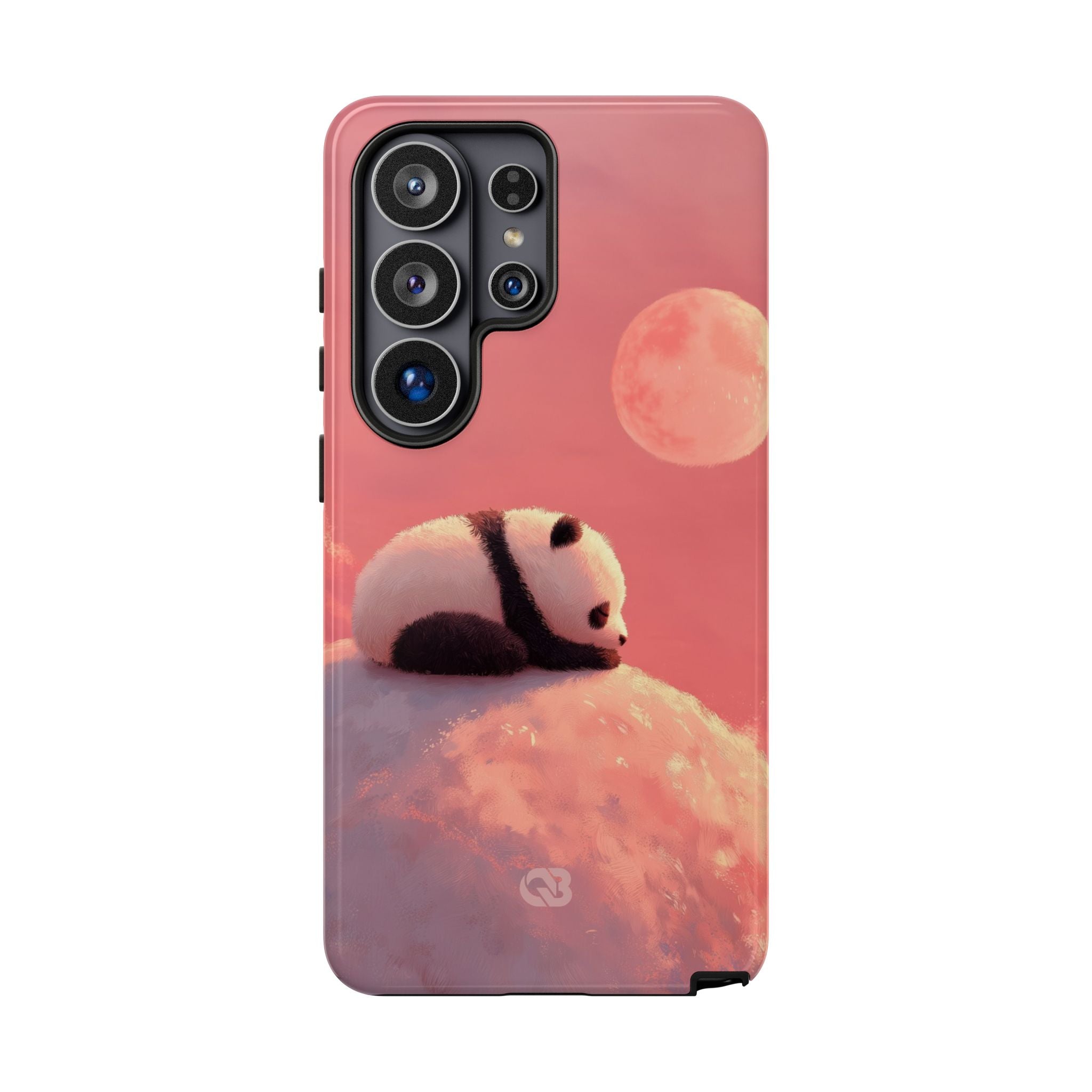 Rose Moon Panda · Tough Coque de téléphone pour Samsung