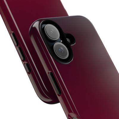 Bordeaux Spectrum · Tough Phone Case for iPhone · Red