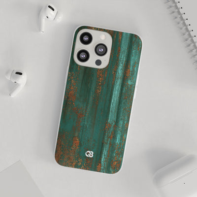 Oxidized Verdigris · Lite Phone Case for iPhone ·  Teal