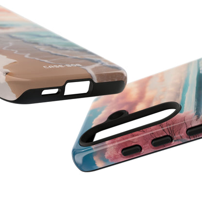 Pink Tree Breeze Samsung S24 Case - Tough