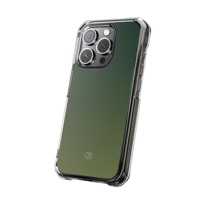 Green Impact MagSafe Phone Case for iPhone - Shadow Moss Grain